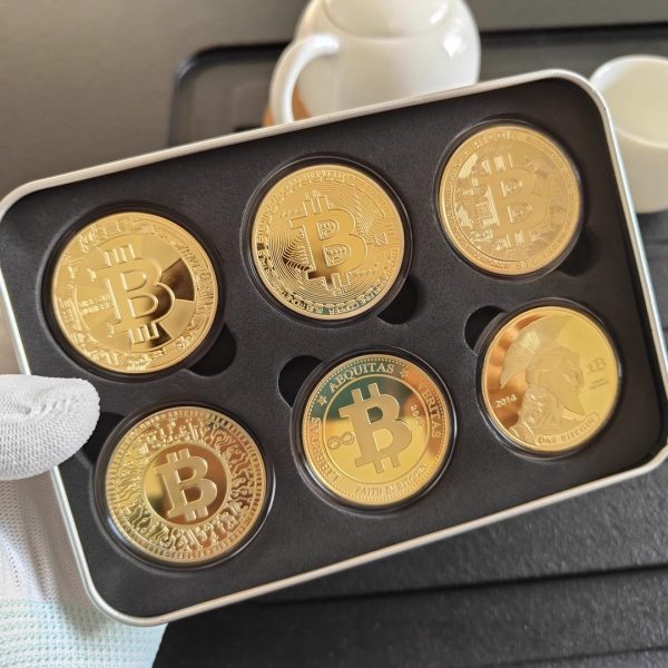 Cryptocurrency commemorative coins Bitcoin Commemorative Coin Bitcoin enthusiast commemorative crypto coin-Meaningful and exquisite gift giving - Image 3